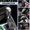Leather Gear Shift Cover,Anti-Slip Car Shift Knob Cover for Shift