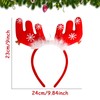Dolaso Antlers Headband, Christmas Reindeer Antlers Headband, Reindeer Headband with