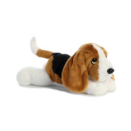 Aurora, 31567, Flopsies Basset Hound, 12In, Soft Toy, Multi-Coloured