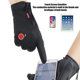 GWAWG Thermal Gloves for Men Women,Waterproof Cycling Gloves,Winter Christmas Cycling Gifts,Touch Screen Gloves (S)