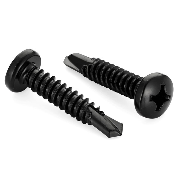 #6 X 1-1/4'' Pan Head Self Drilling Screws, Phillips Drive