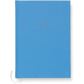 Graf von Faber-Castell 188676 - Notebook with Linen Cover, DIN A5, Gulf Blue, Pack of 1