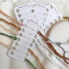Maker Susan 10 Piece Embroidery Floss Organizer Cards 16 Positions
