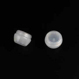 Cosmetic empty bottles, transparent cream containers, 5g mini empty bottles, lip balm empty bottles, lip balm empty bottles, mini empty bottles / 화장품 공병 투명 크림용기 5g 미니공병 립밤공병 립밤공병 미니공병