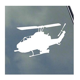 AH-1 Supercobra Pilot vinyl Sticker Decal Crew Marine Corps Attack Helicopter