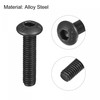 TA-VIGOR 50Pcs M3 x 14mm Alloy Steel Button Head Hex