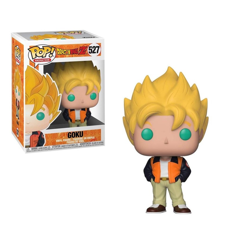Funko Pop! Animation: Dragon Ball Z - Goku (Casual) Toy,
