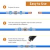 Qizpcer 110 Pcs Heat Shrink Wire Connectors, Solder Seal Butt