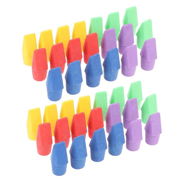 Erasers, Pack of 100 Eraser Caps Eraser Toppers Tips Eraser