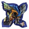 Yangtze Store Charmeuse Large Square Silk Scarf, Cafe Terrace At