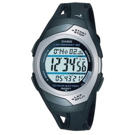 Casio Women's Digital Quartz Watch with Plastic Strap STR-300C-1VEF
