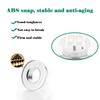 2 Pcs Sink Overflow Ring Brushed Nickel Bathroom Vanity Sink