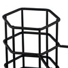 Relaxdays 3 Compartments Hexagonal Brush Holder Height 12.5 x Width
