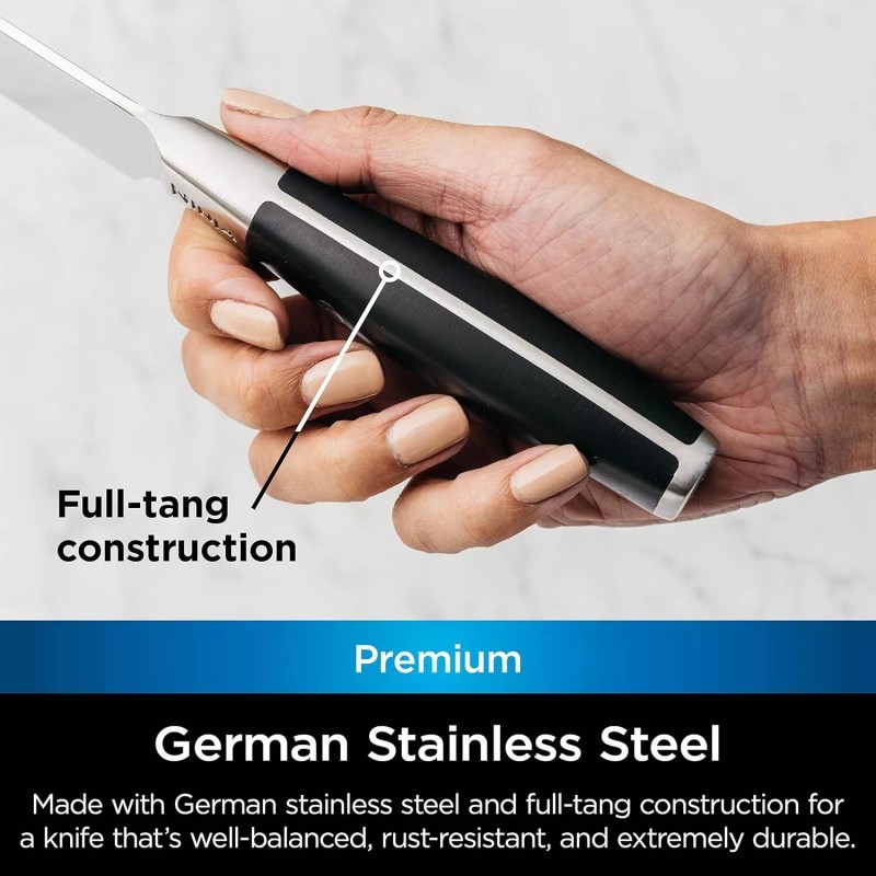 Ninja K12003 Foodi™ Essential 3-Piece Paring Kitchen Knife Set Stainless