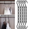 5Pcs Space Saving Hangers, Multiple Hangers in One Hangers for