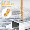 ROGAPER Screw Extractor and Left Hand Drill Bits Set, Bolt