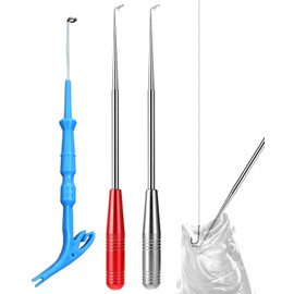 MYGLOAR 3 Pieces Sturdy Hook Remover for Fishing, Quick Sea Fishing Remover, Slag Remover, Portable Remover, Fishing Remover for Small and Large Fishing Hook Remover Fishing Accessories