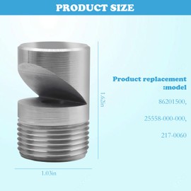 86201500 Stainless Steel Swimming Pool Jet Nozzle,Corrosion Resistance Stainless Steel Pool Accessories Tool, Applicable in Multiple Scenarios