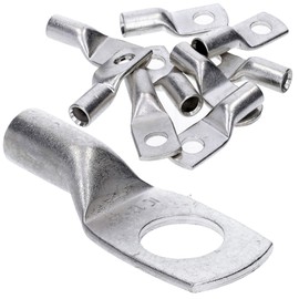 Kalitec HR25-12 Standard Pipe Cable Lugs 25 mm² M12 I Without Viewing Hole I Made in Germany Pack of 10