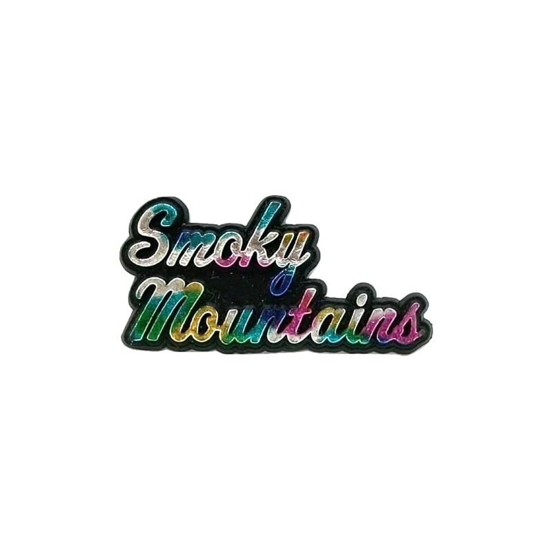 Smoky Mountains Script Fridge Magnet