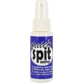 Quick Spit Anti-Fog Spray for Swim Goggles, Eye Glasses, Snorkel Mask, Scuba Divers, and Safety Eyewear, Made in The USA - Color: 2 Ounce (Pack of 1)