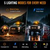 PIFOOG Solar Cab Lights for Trucks, No Drill Wireless Roof