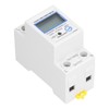 1 Phase 2 Wire Energy Meter Multifunctional LCD Digital Display