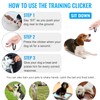 Diyife Dog Clicker for Training, 2 Pack Dog Training Clicker,