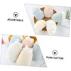 BESPORTBLE 4 Pairs Adjustable Scratch Mittens for Newborns of Cotton