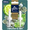 Glade PlugIns Refills Air Freshener, Bergamot & Eucalyptus, Scented and
