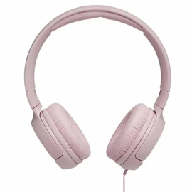 JBL Tune 500 On-Ear Lightweight Foldable Headphones with Pure Bass Sound, 1-Button Remote with Built-In Microphone, Pink