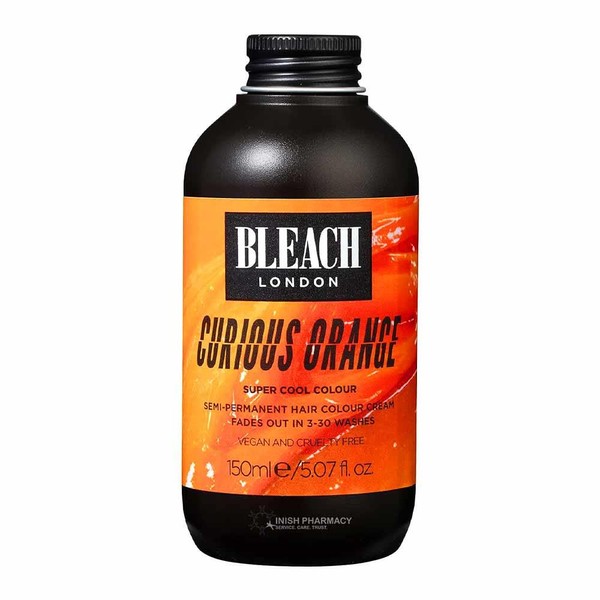 Bleach London Super Cool Semi-Permanent Hair Colour - Curious Orange 150ml