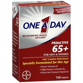 One A Day Proactive 65+ for Men & Women Multivitamin Tablets 150 EA