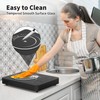 VBGK Single Burner Electric Cooktop,110V 1800W Electric Stove Top with