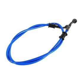 Keenso 50cm - 200cm Trenzado de la motocicleta Embrague de freno de acero Mangueras de aceite Tubo de línea Colorido Motocicleta Pit Dirt Bike Enduro Motocross Street Bikes(1200mm-Azul)