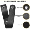 Bullwhipsquadron 3xLeather Whip Holster Belt Loop Bull Whip Holder Holster