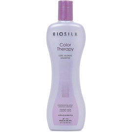 Cool Blonde Shampoo Biosilk Color Therapy – 12 oz – Neutraliza tonos amarillos