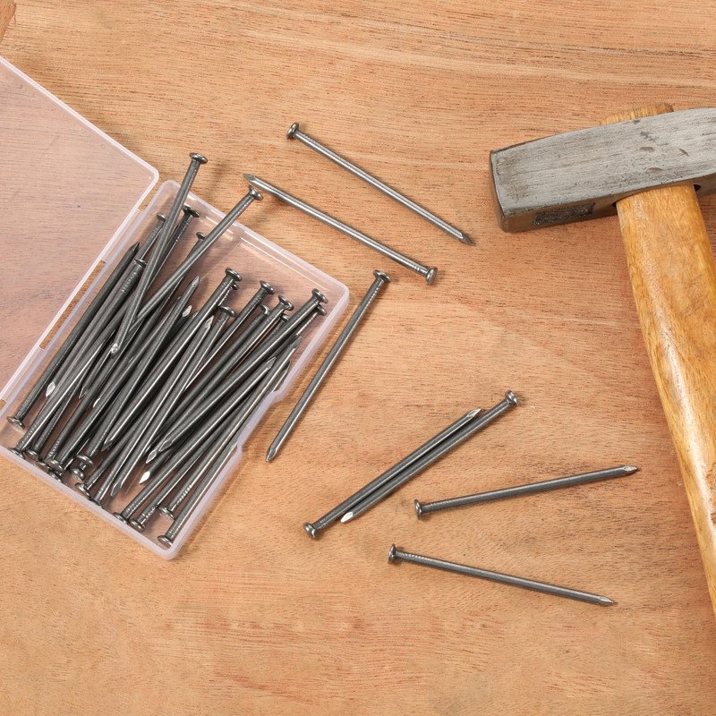 3.5 x 80mm (3-3/16" Length) Flat Nails for Picture Wall