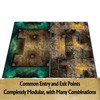 Arcknight The Dungeons Roleplaying Battlemaps; 16 Modular RPG Maps in