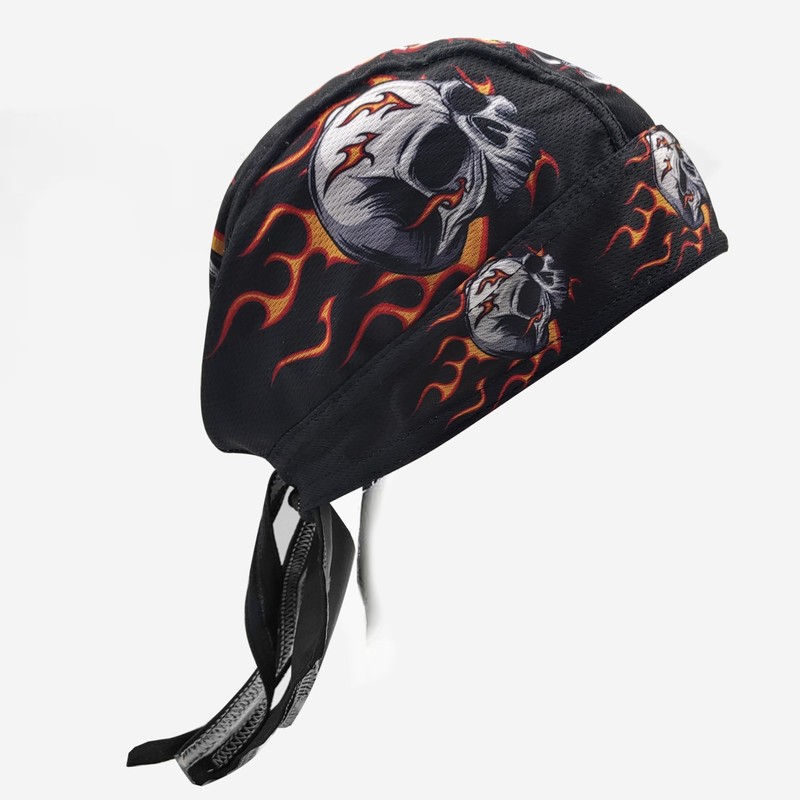 Trifong Bandana Cap, UV Protection, Mesh, Quick Drying, Sweat Absorbent,