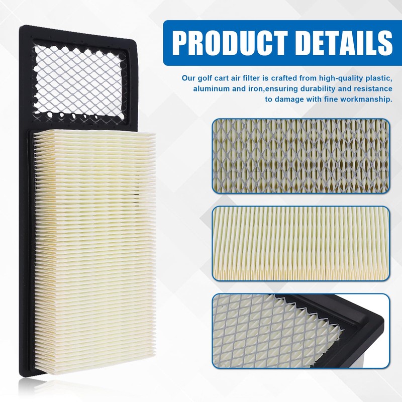 72368G01 Golf Cart Air Filter Compatible with EZGO Medalist TXT