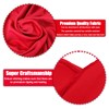 Dololoo Stretchable Tablecloths 6ft for Rectangle Tables with Open Back,