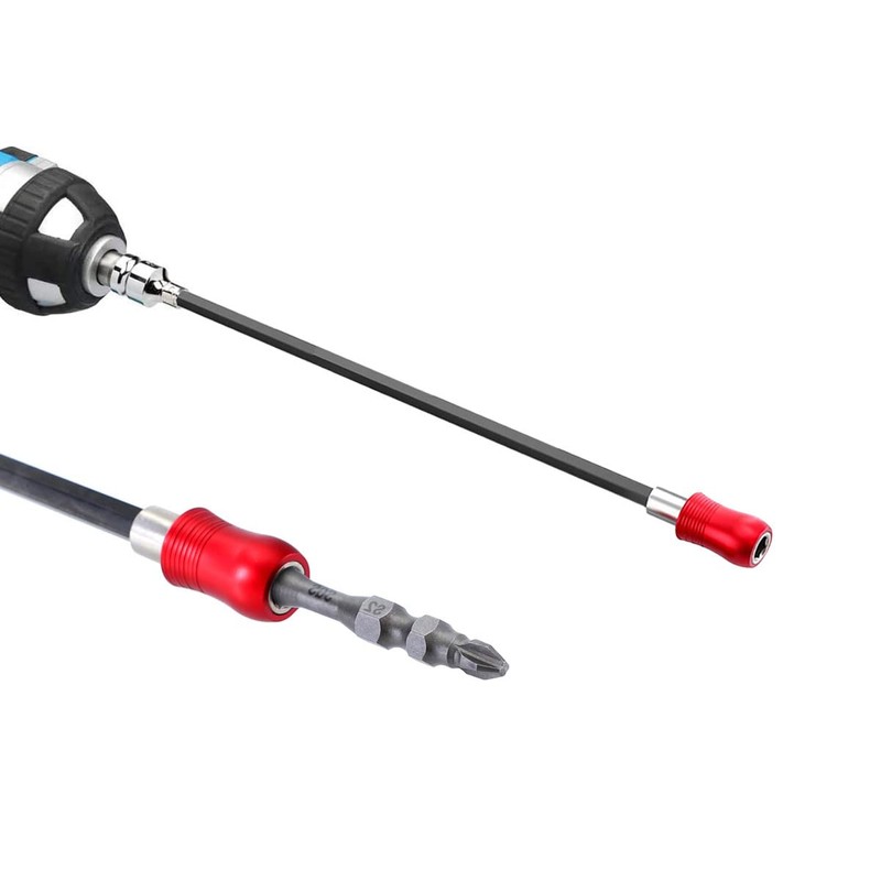 Saipor 12inch Drill Bit Extension 1/4 Hex Shank Quick Release