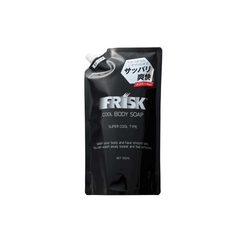 FRISK Cool Body Soap, 23.6 fl oz (700 ml), Super