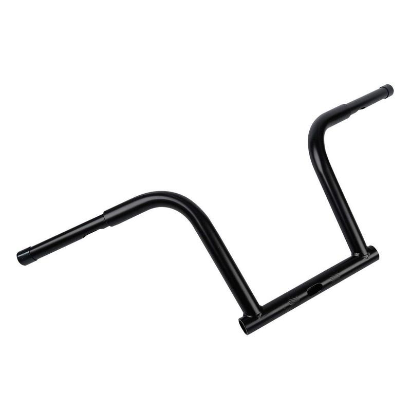 TCMT 12" Rise Handlebar Black Fits For Harley Dyna Fat