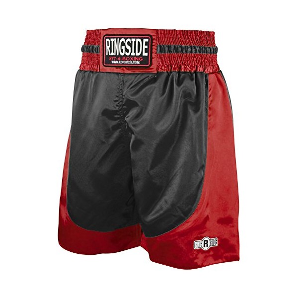 Ringside Youth Pro-Style Boxing Trunks Black, Small