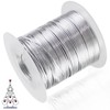 18 Gauge Aluminum Wire 1mm Craft Wire,164 Feet of Silvery