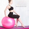 CSKJ Yoga Ball (45cm-75cm),Exercise Ball,Yoga Ball Chair, Extra Thick Anti