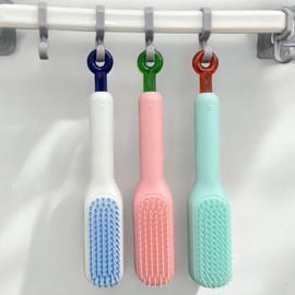 One-touch anti-tangle hairbrush / 원터치 엉킴 방지 헤어브 러쉬