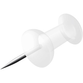 Push Pins Crystal Clear Pack of 100